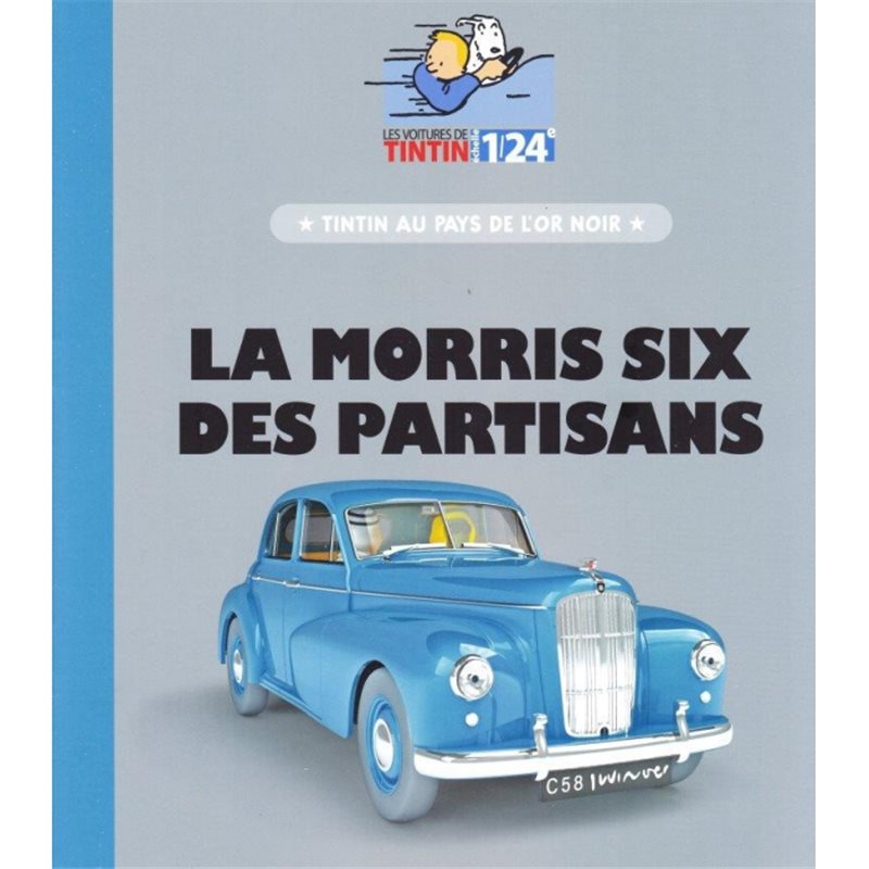 Tintin Transport Morris Six Nº53 Resin Statue Moulinsart 29953