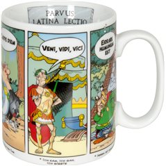 Asterix Mug Parvus Latina Lectio, 490 ml