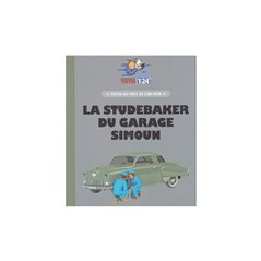 Tintin Transport Model car: the Studebaker from the Simoun garage Nº17 1/24 (Moulinsart 29917)