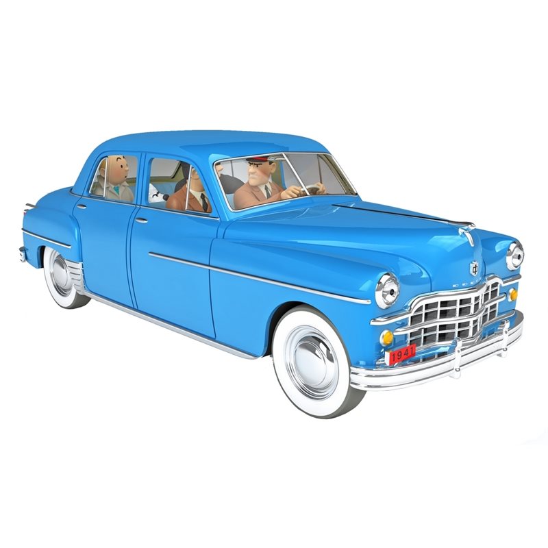 Tintin Transport Model car: The Sbrod Coronet Nº45 1/24 (Moulinsart 29945)