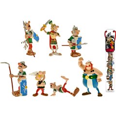 Figuren Tube Asterix Prügelei mit 7 Mini-Figuren