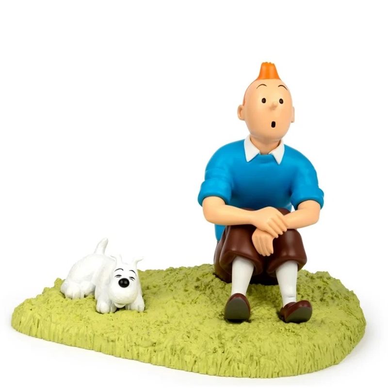 Figurine de collection Tintin, le Général Alcazar 25cm (46018)