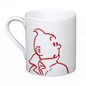 Tim und Struppi Tasse: Tim Portrait Porzellan Tasse für Kaffe & Tee (Moulinsart 47977)