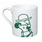 Tim und Struppi Tasse: Professor Bienlein Portrait Porzellan Tasse für Kaffe & Tee (Moulinsart 47978)