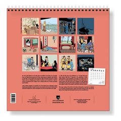 Tim und Struppi Kalender: Wandkalender 2024 International, 30x30 cm (Moulinsart 24463)