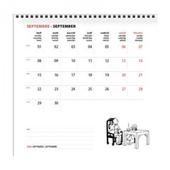 Tim und Struppi Kalender: Wandkalender 2024 International, 30x30 cm (Moulinsart 24463)