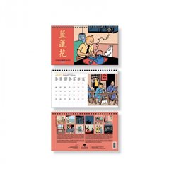 Tintin Desktop Calendar 2025, 15x21cm (Moulinsart 24488)