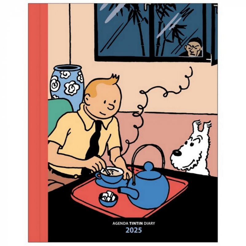 Tintin Pocket diary agenda 2025, 15x21cm (Moulinsart 24489)