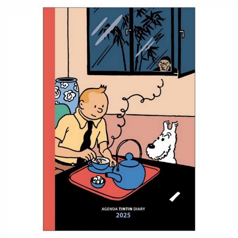 Tintin Pocket diary agenda 2025, 9x16cm (Moulinsart 24490)